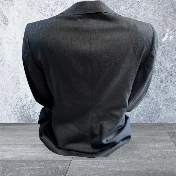 Saint Laurie Taylor Made Women’s Gray Button Up Long Sleeve Blazer Size S/M USA - Picture 9 of 10